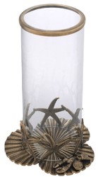 casa padrino luxus kerzenleuchter, kerzenhalter, windlicht, messing glas kerzenleuchter, wohnzimmer kerzenleuchter, deko kerzenleuchter, deko accessoires