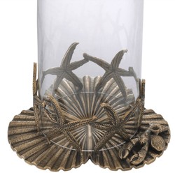 casa padrino luxus kerzenleuchter, kerzenhalter, windlicht, messing glas kerzenleuchter, wohnzimmer kerzenleuchter, deko kerzenleuchter, deko accessoires