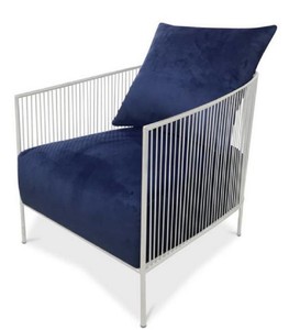 casa padrino luxus edelstahl samt sessel, designer sessel, wohnzimmer samt sessel, hotel sessel, restaurant sessel, club sessel, bar sessel, büro sessel, möbel wohnzimmermöbel, luxus möbel