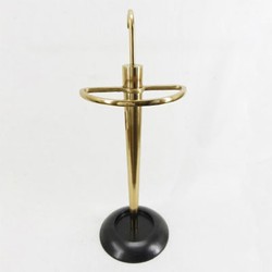 Casa Padrino Luxus Schirmständer Aluminium Gold Schwarz Regenschirm Ständer Halter Schirm Ständer Umbrella Stand Luxury Casa Padrino Luxus Schirmständer Aluminium Gold Schwarz Regenschirm Ständer Halter Schirm Ständer Umbrella Stand Luxury