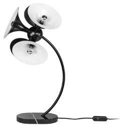luxus tischleuchte, designer tischlampe, luxus schreibtischleuchte, designer schreibtischlampe, tischleuchte schwarz weiß, tischleuchte mit marmorfuß, wohnzimmer tischlampe, büro tischlampe, designer lampe