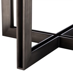 luxus esstisch, massivholz tisch, massivholz küchentisch, ovaler esstisch, esstisch schwarz bronze, küchentisch oval, esszimmer tisch, esszimmer möbel, küchenmöbel