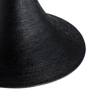Casa Padrino Luxus Esstisch Schwarz Ø 140 x H. 76 cm - Runder Küchentisch - Luxus Esszimmer Möbel