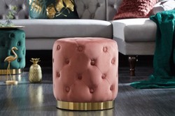 samt hocker, chesterfield hocker, hocker altrosa, runder hocker, samt sitzhocker, sitzhocker altrosa, chesterfield sitzhocker, sitzhocker rund, hocker rund, chesterfield möbel
