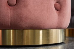 samt hocker, chesterfield hocker, hocker altrosa, runder hocker, samt sitzhocker, sitzhocker altrosa, chesterfield sitzhocker, sitzhocker rund, hocker rund, chesterfield möbel