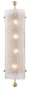 Casa Padrino lámpara de pared de lujo latón antiguo / blanco 15,9 x 12 x H. 68,6 cm - Lámpara de Pared para Hotel y Restaurante - Calidad de Lujo