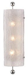Casa Padrino Luxury Wall Lamp Silver / White 15.9 x 12 x H. 57.2 cm - Hotel & Restaurant Wall Sconce - Luxury Collection