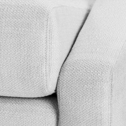 Casa Padrino luxury armchair white / brass 88 x 94 x H. 73 cm - Living Room Armchair with 2 Cushions - Luxury Furniture