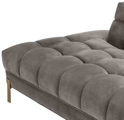 luxus sofa grau, designer sofa grau, wohnzimmer sofa grau, graues sofa, club sofa, lounge sofa, rechtsseitiges sofa, sofa rechts, graues wohnzimmer sofa, luxus möbel, hotel sofa grau, sofa mit 2 kissen