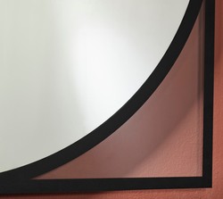 luxus spiegel, designer spiegel, wandspiegel, wohnzimmer spiegel, garderoben spiegel, spiegel schwarz, schwarzer spiegel, metall spiegel, wohnzimmer möbel, garderoben möbel, luxus möbel