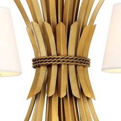 Casa Padrino Luxus Wandleuchte Antik Gold 47 x 24 x H. 53 cm - Hotel & Restaurant Wandlampe Casa Padrino Luxus Wandleuchte Antik Gold 47 x 24 x H. 53 cm - Hotel & Restaurant Wandlampe