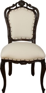 Casa Padrino Luxus Barock Esszimmer Stuhl Creme Lederoptik Braun Cream Leatherlook Look Leather Dining Chair Chairs Brown Wood Mahagoni Furniture Interior Möbel Casa Padrino Luxus Barock Esszimmer Stuhl Creme Lederoptik Braun Cream Leatherlook Look Leather Dining Chair Chairs Brown Wood Mahagoni Furniture Interior Möbel