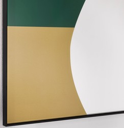 luxus spiegel, designer spiegel, wandspiegel, wohnzimmer spiegel, garderoben spiegel, spiegel grün gold, grün goldener spiegel, wohnzimmer möbel, garderoben möbel, luxus möbel