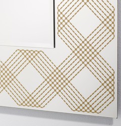 Casa Padrino specchio da parete di design bronzo 98 x H. 125 cm - Specchio da Salotto - Specchio Guardaroba - Mobili di Lusso
