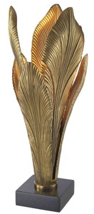 Casa Padrino Designer Table Lamp Antique Gold / Black 23 x 23 x H. 57.5 cm - Table Light with Granite Base - Luxury Collection