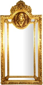 Grand Casa Padrino Baroque Mirror Gold Maria Motif - Baroque Antique style furniture Grand Casa Padrino Baroque Mirror Gold Maria Motif - Baroque Antique style furniture