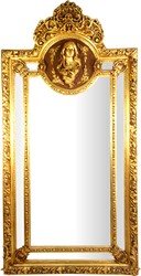 Grand Casa Padrino Baroque Mirror Gold Maria Motif - Baroque Antique style furniture Grand Casa Padrino Baroque Mirror Gold Maria Motif - Baroque Antique style furniture