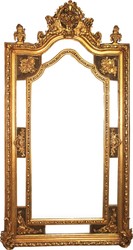 Casa Padrino Barock Rokoko Spiegel Gold Krone Feudal Prunkvoll Wandspiegel Barockspiegel Antik Stil Spiegel Luxus Luxury Baroque Mirror Golden Furniture Interior Casa Padrino Barock Rokoko Spiegel Gold Krone Feudal Prunkvoll Wandspiegel Barockspiegel Antik Stil Spiegel Luxus Luxury Baroque Mirror Golden Furniture Interior