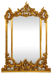 Casa Padrino Barock Spiegel Gold barock spiegel gold, barock wandspiegel gold, goldener barock spiegel, goldener barock wandspiegel, barock garderoben spiegel, barock wohnzimmer spiegel, barock schlafzimmer spiegel, barock möbel