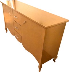 Casa Padrino commode baroque avec 2 portes et 3 tiroirs or 160 x 45 x H. 87 cm - Buffet Baroque Moderne - Mobilier de Salon Baroque Casa Padrino commode baroque avec 2 portes et 3 tiroirs or 160 x 45 x H. 87 cm - Buffet Baroque Moderne - Mobilier de Salon Baroque