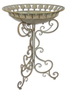 Casa Padrino Jugendstil Vogelbad Antik Grün
