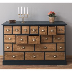 Casa Padrino Kommode Jugendstil Kolonial Landhaus Shabby 19 Schubladen Apotherker Schrank Chest of Drawers viele Schubladen Casa Padrino Kommode Jugendstil Kolonial Landhaus Shabby 19 Schubladen Apotherker Schrank Chest of Drawers viele Schubladen