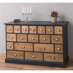 Casa Padrino Kommode Jugendstil Kolonial Landhaus Shabby 19 Schubladen Apotherker Schrank Chest of Drawers viele Schubladen Casa Padrino Kommode Jugendstil Kolonial Landhaus Shabby 19 Schubladen Apotherker Schrank Chest of Drawers viele Schubladen