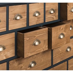 Casa Padrino Kommode Jugendstil Kolonial Landhaus Shabby 19 Schubladen Apotherker Schrank Chest of Drawers viele Schubladen Casa Padrino Kommode Jugendstil Kolonial Landhaus Shabby 19 Schubladen Apotherker Schrank Chest of Drawers viele Schubladen