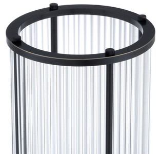 Casa Padrino Luxus Kerzenleuchter Bronze / Messing Ø 16,5 x H. 27,5 cm - Deko Accessoires - Luxus Qualität