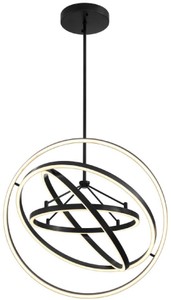 Casa Padrino Luxus LED Kronleuchter Cassini Bronzefarben