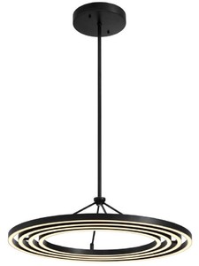 Casa Padrino Luxus LED Kronleuchter Bronzefarben Ø 90 x H. 102 cm - Moderner verstellbarer Wohnzimmer Kronleuchter - Luxus Qualität