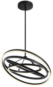 Casa Padrino Luxus LED Kronleuchter Bronzefarben Ø 90 x H. 102 cm - Moderner verstellbarer Wohnzimmer Kronleuchter - Luxus Qualität