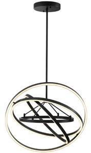 Casa Padrino Luxus LED Kronleuchter Bronzefarben Ø 90 x H. 102 cm - Moderner verstellbarer Wohnzimmer Kronleuchter - Luxus Qualität