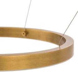 Casa Padrino Luxus LED Kronleuchter Elements Antik Messingfarben