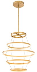 Casa Padrino Luxus LED Kronleuchter Elements Antik Messingfarben