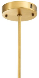 Casa Padrino lampadario a LED di design ottone antico 82 x 78 x A. 82 cm - Lampadario Moderno di Lusso - Mobili di Lusso
