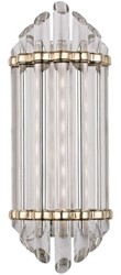 Casa Padrino Luxus Art Deco LED Wandleuchte Albion Antik Messing