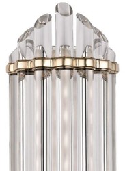 Casa Padrino Luxus Art Deco LED Wandleuchte Albion Antik Messing