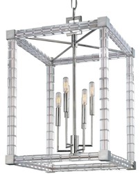 Casa Padrino Luxus Kronleuchter Alpine Silber