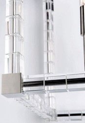 Casa Padrino Luxus Kronleuchter Alpine Silber