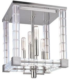 Casa Padrino Luxus Designer Deckenleuchte Alpine Silber / Antik Messing