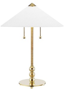 Casa Padrino luxury table lamp antique brass / white Ø 45.7 x H. 61 cm - Table light with round glass lampshade