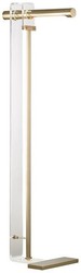 Casa Padrino designer LED floor lamp antique brass 37.5 x 25.4 x H. 111.8 cm - Modern floor lamp - Living room lamp - Luxury Quality
