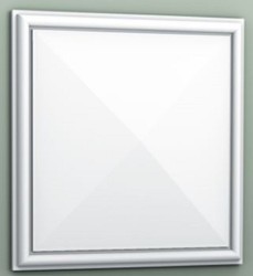 Casa Padrino 3D panel white 33.3 x 3.5 x H. 33.3 cm - Wall panel - Ceiling panel - Wall Decoration in Baroque Style