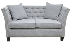 Casa Padrino Divano Chesterfield di Lusso in Velluto con Cuscini 174,5 x 91 x A. 86 cm - Vari Colori - Mobili Soggiorno - Mobili Chesterfield