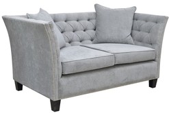 Casa Padrino Divano Chesterfield di Lusso in Velluto con Cuscini 174,5 x 91 x A. 86 cm - Vari Colori - Mobili Soggiorno - Mobili Chesterfield