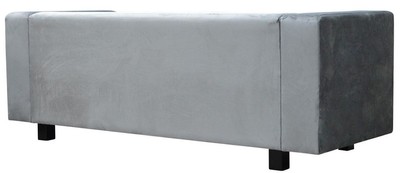 Casa Padrino Luxus Samt Sofa 200 x 75 x H. 70 cm - Verschiedene Farben - Wohnzimmer Möbel - Luxus Qualität