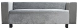 Casa Padrino Luxus Samt Wohnzimmer Sofa Amsterdam II
