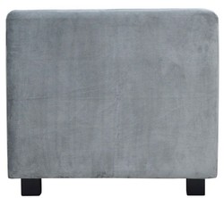 Casa Padrino Luxus Samt Wohnzimmer Sofa Amsterdam II