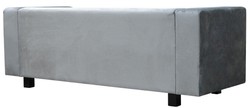 Casa Padrino Luxus Samt Wohnzimmer Sofa Amsterdam II